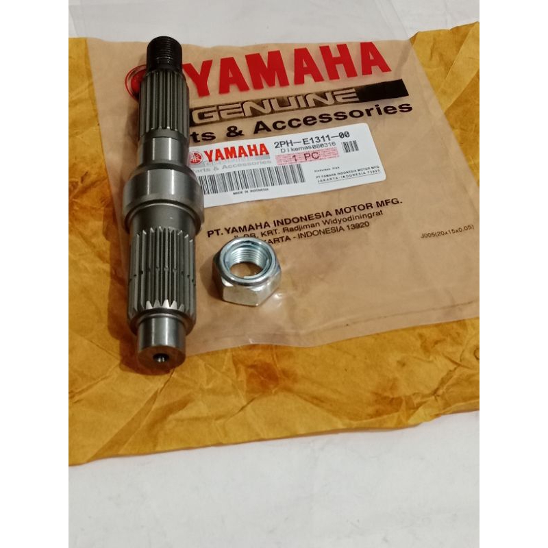 As roda belakang 2PH plus mur roda yamaha Mio M3 Mio Z Mio s