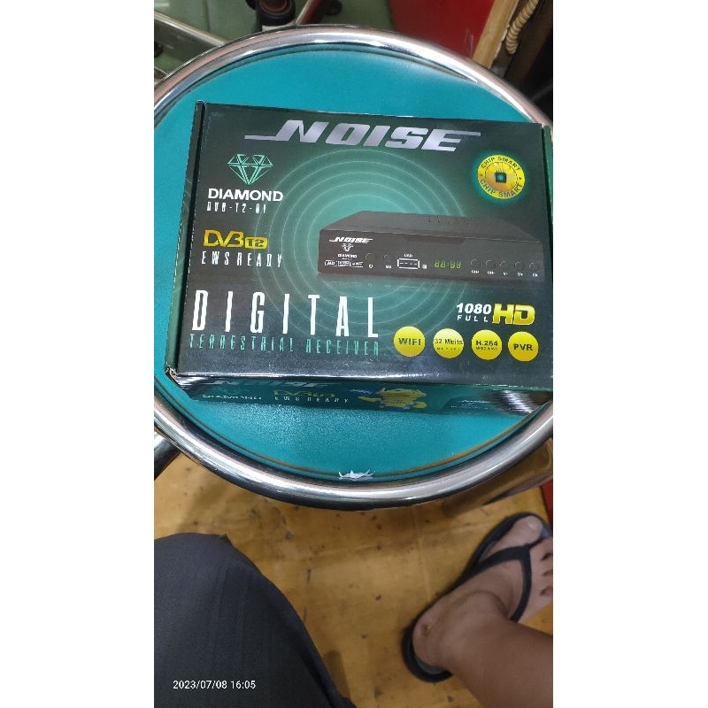 STB TV DIGITAL SET TOP BOX NOISE DIAMOND DVB