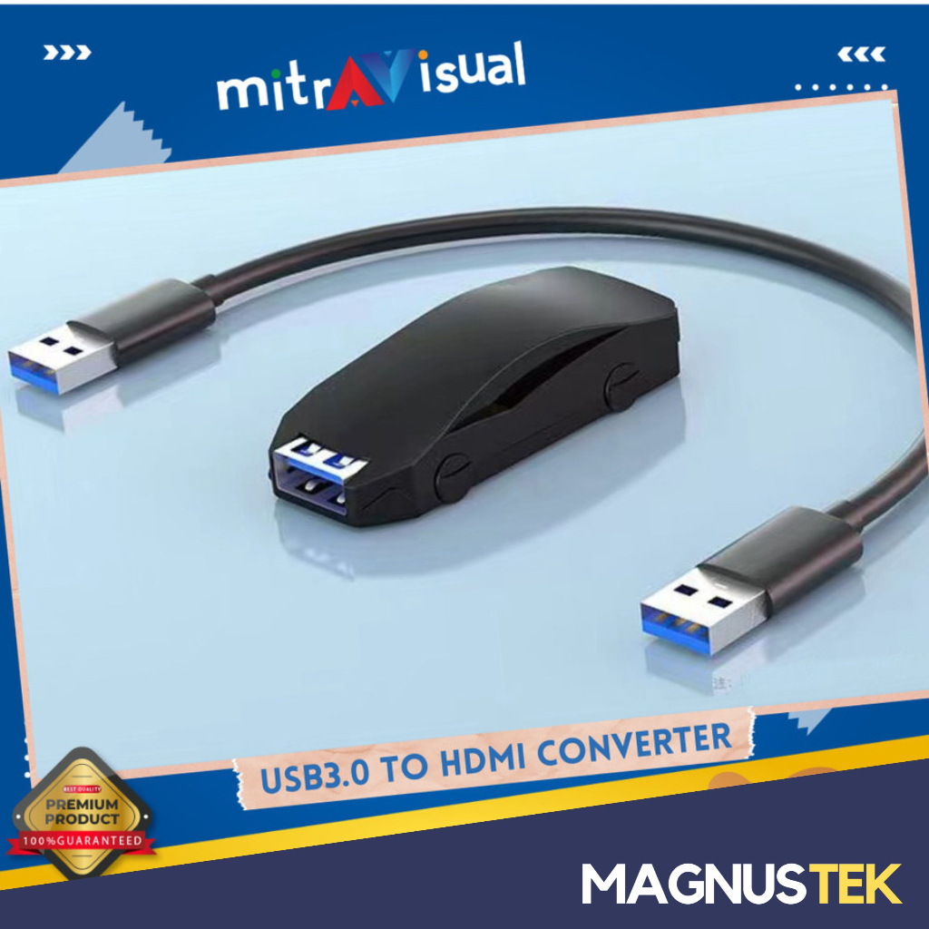 MAGNUS USB 3.0 to HDMI Output Converter Display