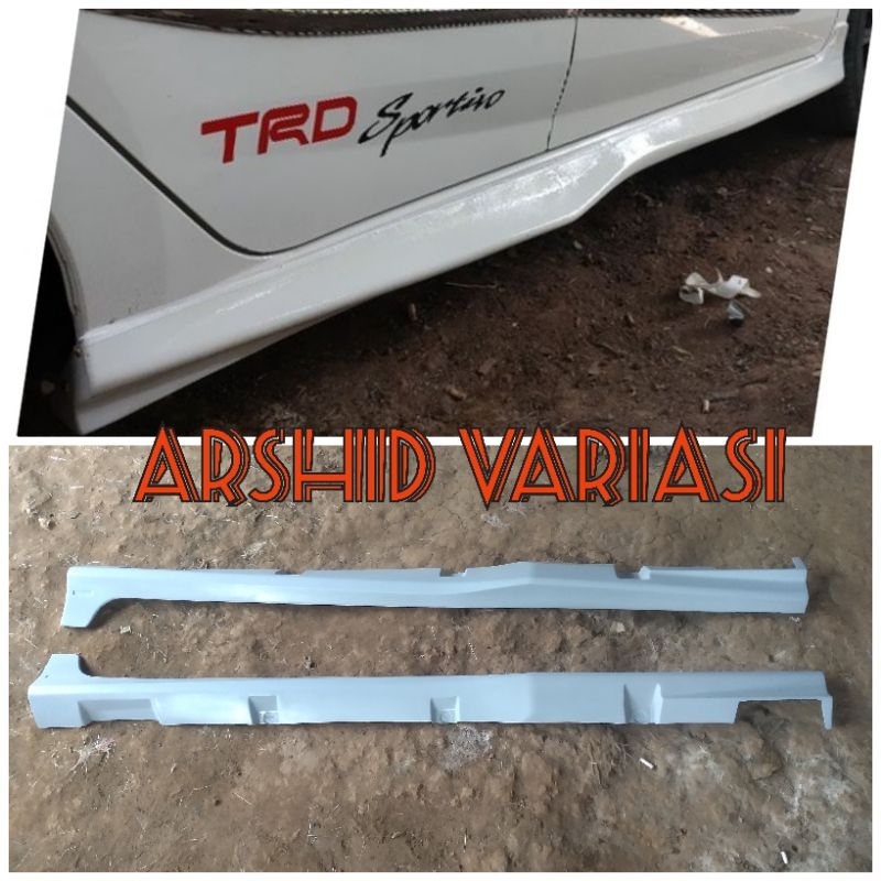 Bodykit samping agya trd