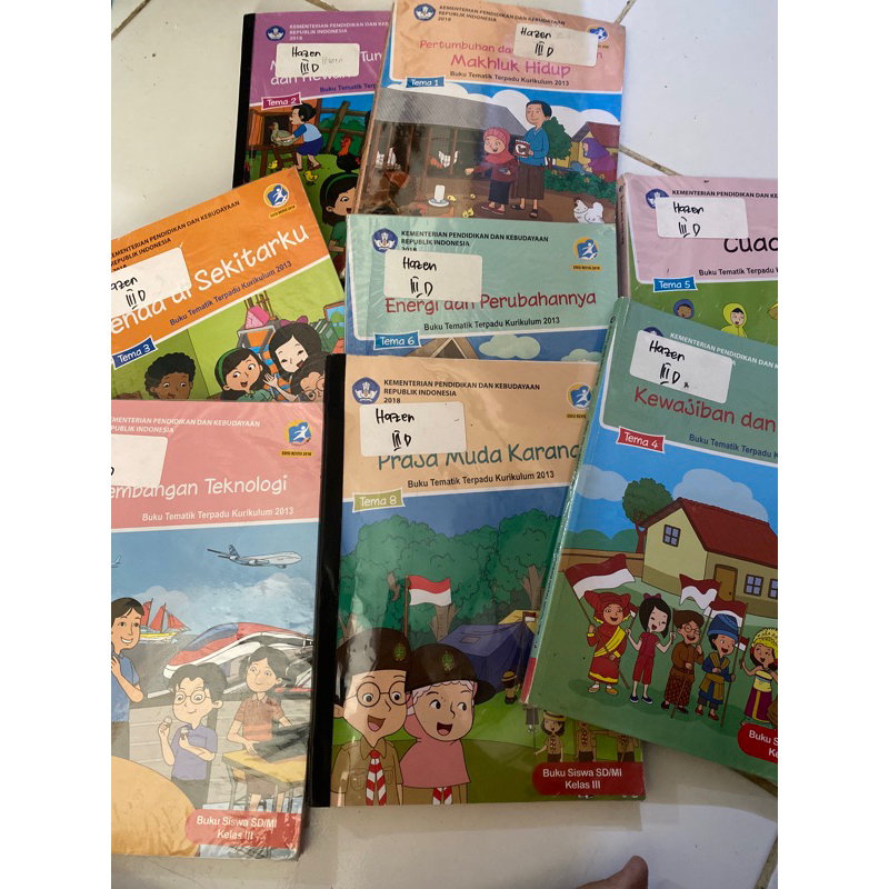 buku tematik tema 1-7 kelas 3
