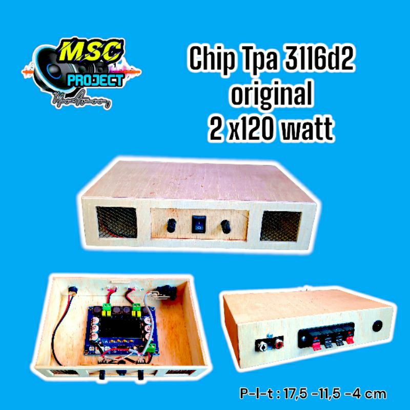 Power tpa3116d2 2x120 watt