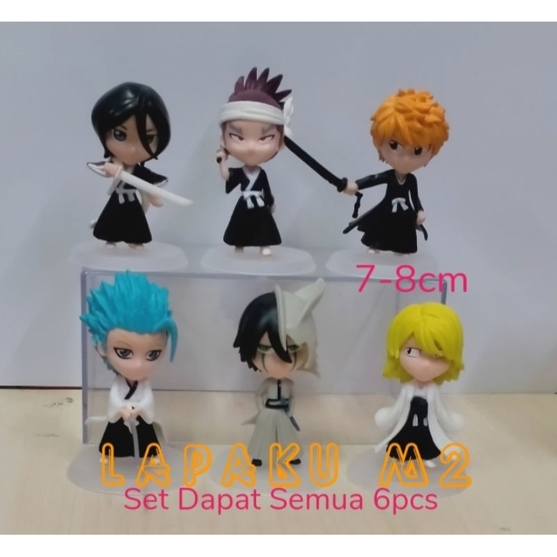 Bleach isi 6 Ichigo Kurosaki Orihime Inoue Kuchiki Rukia ichimaru Gin