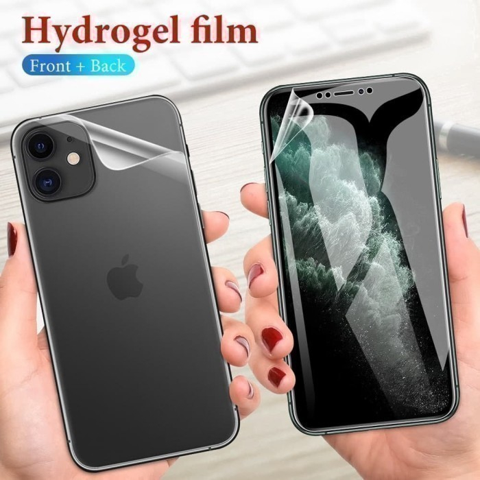 ITEL P40 / P38 / P38 PRO HYDROGEL CLEAR FRONT BACK SCREEN GUARD