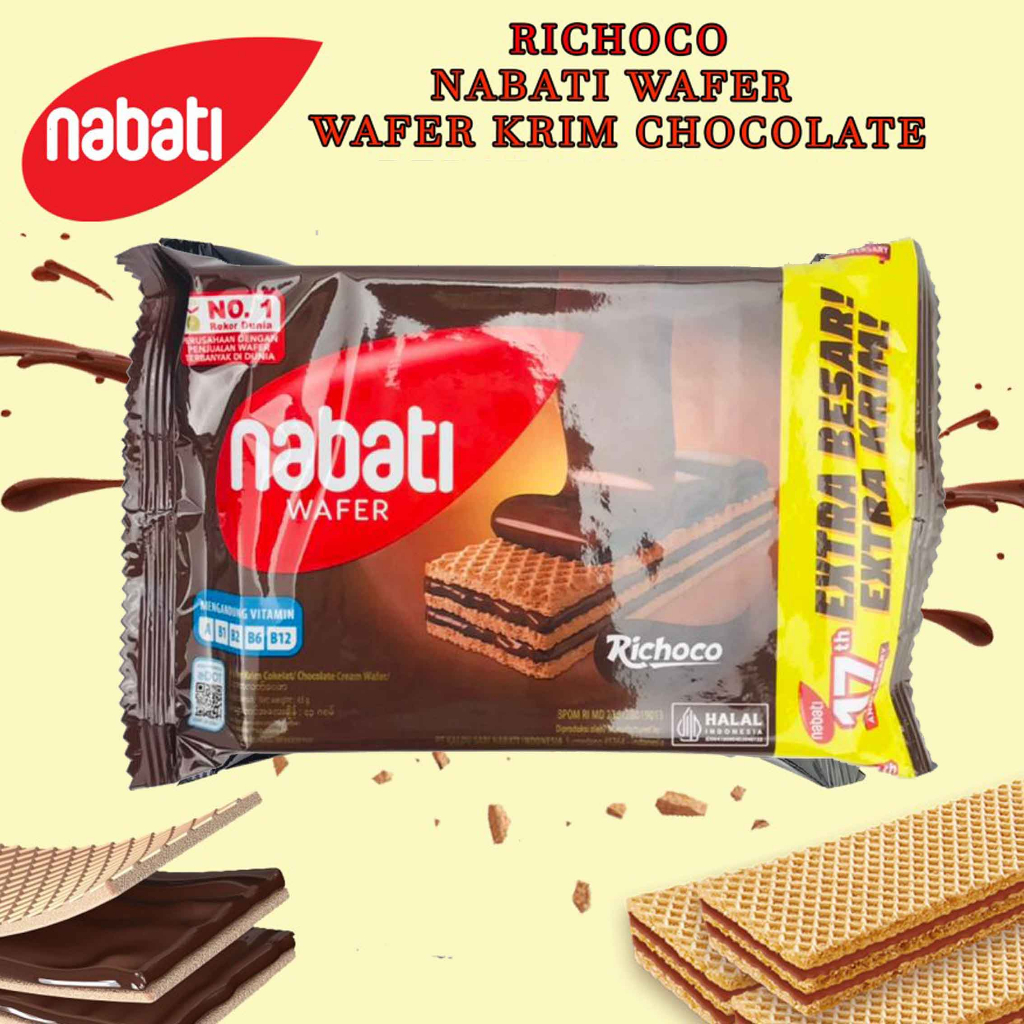 

Nabati * Coklat * Nabati coklat * wafer * 37g