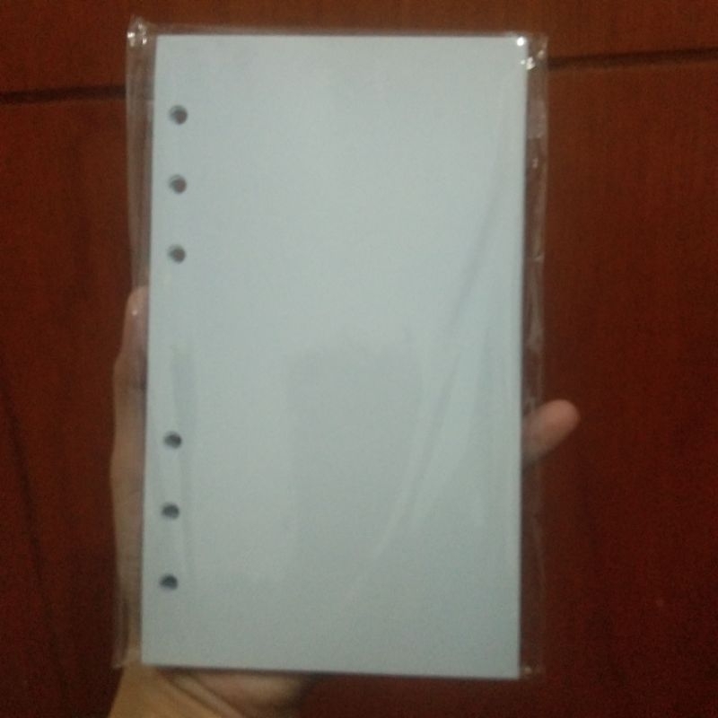 

ready isi binder polos A6 6ring 17x 9,5cm