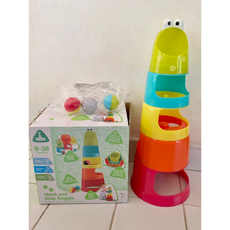 ELC stack and drop froggie