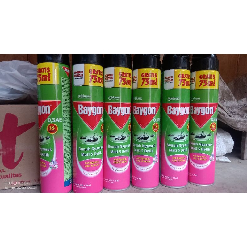 baygon obat nyamuk semprot