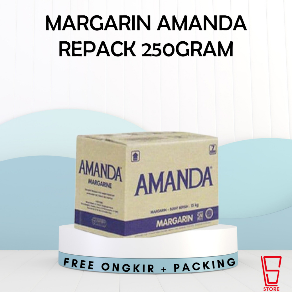 MARGARIN AMANDA 250 GRAM / MARGARIN AMANDA / AMANDA