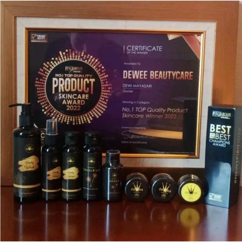 ECER KEMILAU DEWEE SKINCARE BPOM