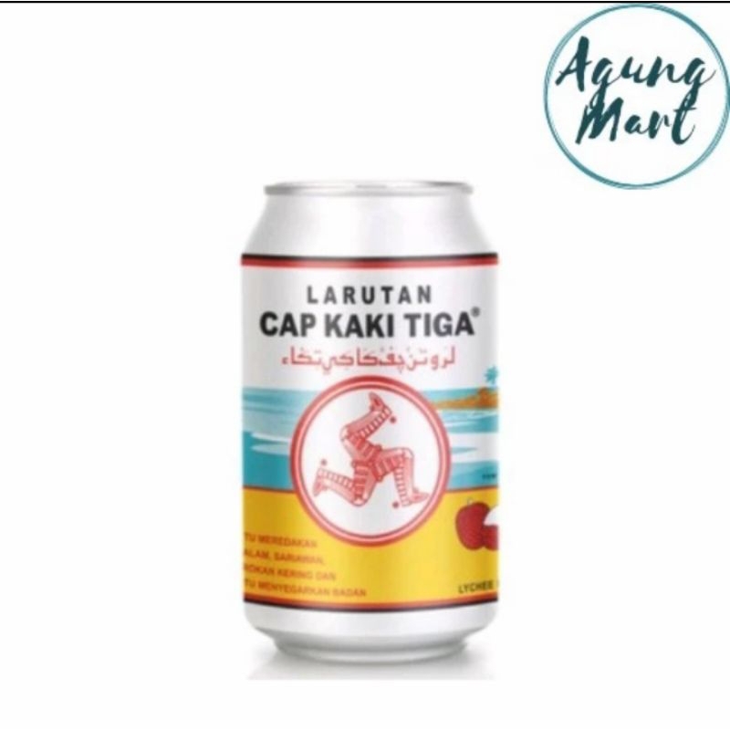 

Larutan Cap Kaki Tiga Rasa Lecy Kaleng 320ml