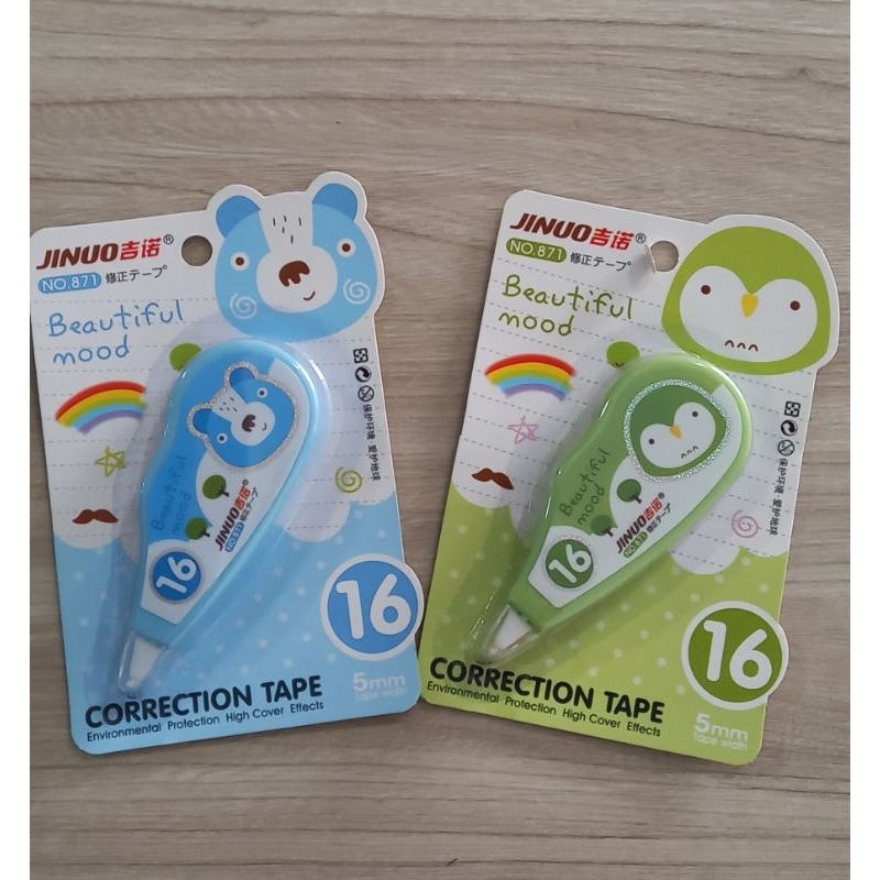 

CORRECTION TAPE - TIPE X KERTAS HK/JINUO/APPLE X/JOYKO