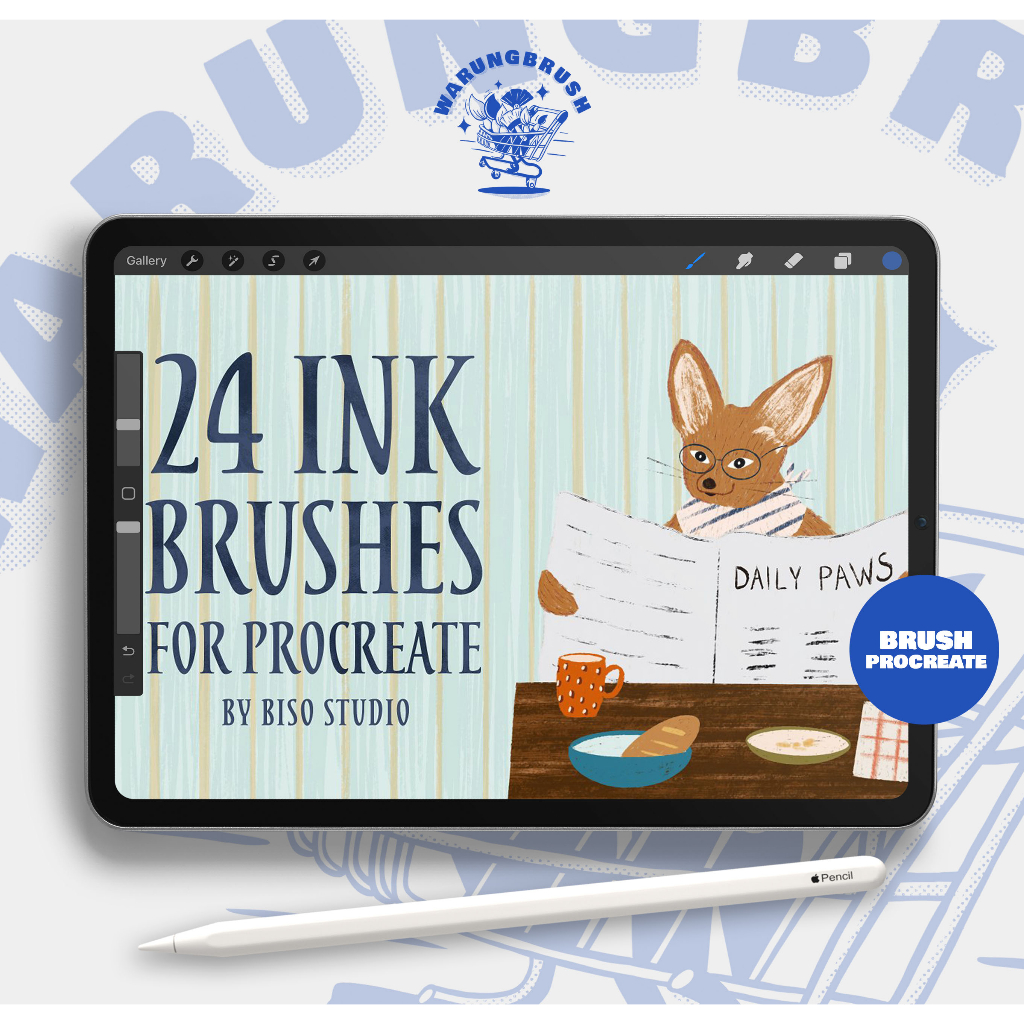 Ink Brushes for Procreate BP0061