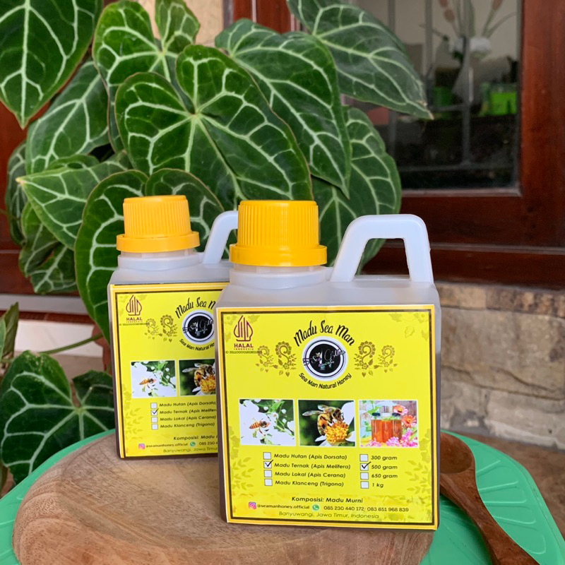 

Madu Murni Nektar Rambutan Raw Honey ukuran 500gram