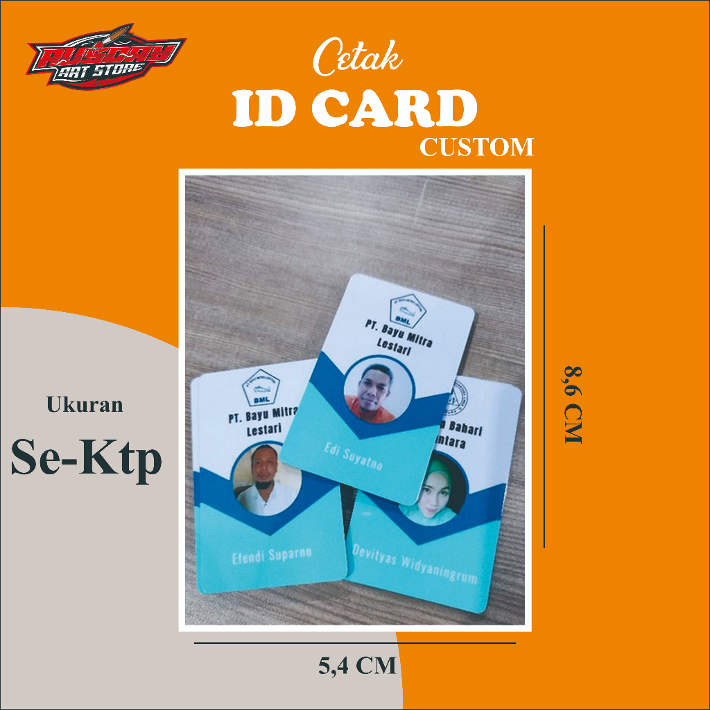 

CUSTOM ID CARD | NAME TAG KARYAWAN