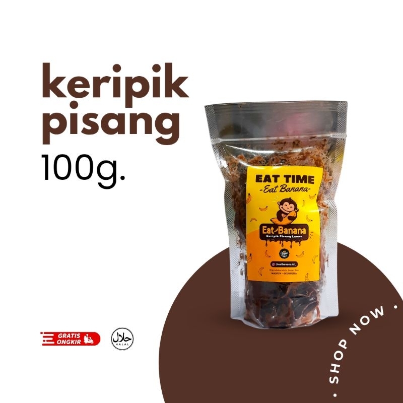 

Keripik Pisang Cokelat (Lumer) 100g | Eat Banana.id