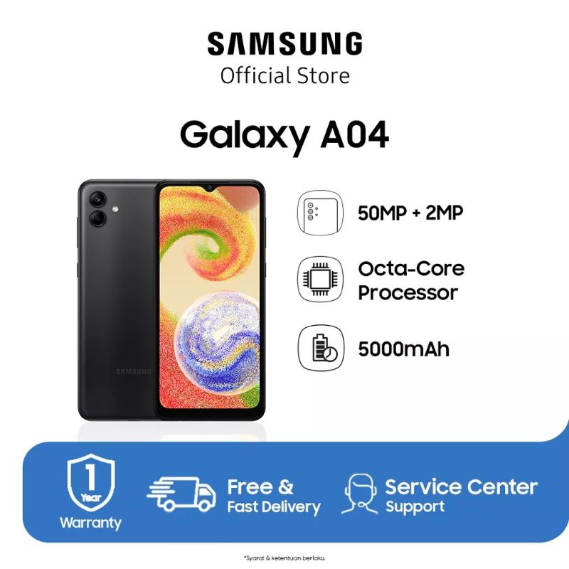 Samsung Galaxy A04 Ram 4/64 GB