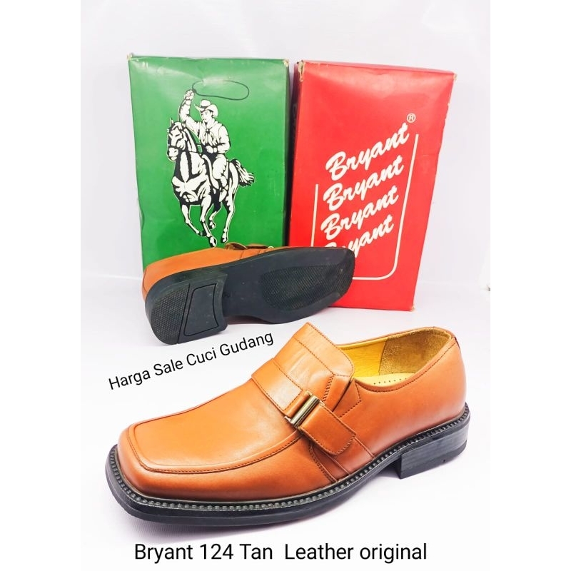Sepatu Pria  Kulit Asli Bryant  07_521.Maron