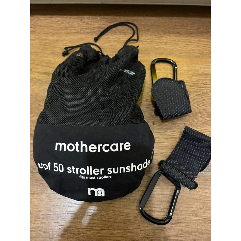 Mothercare stroller cover shade UPF/SPF 50 sun protection + bonus hook iBerry
