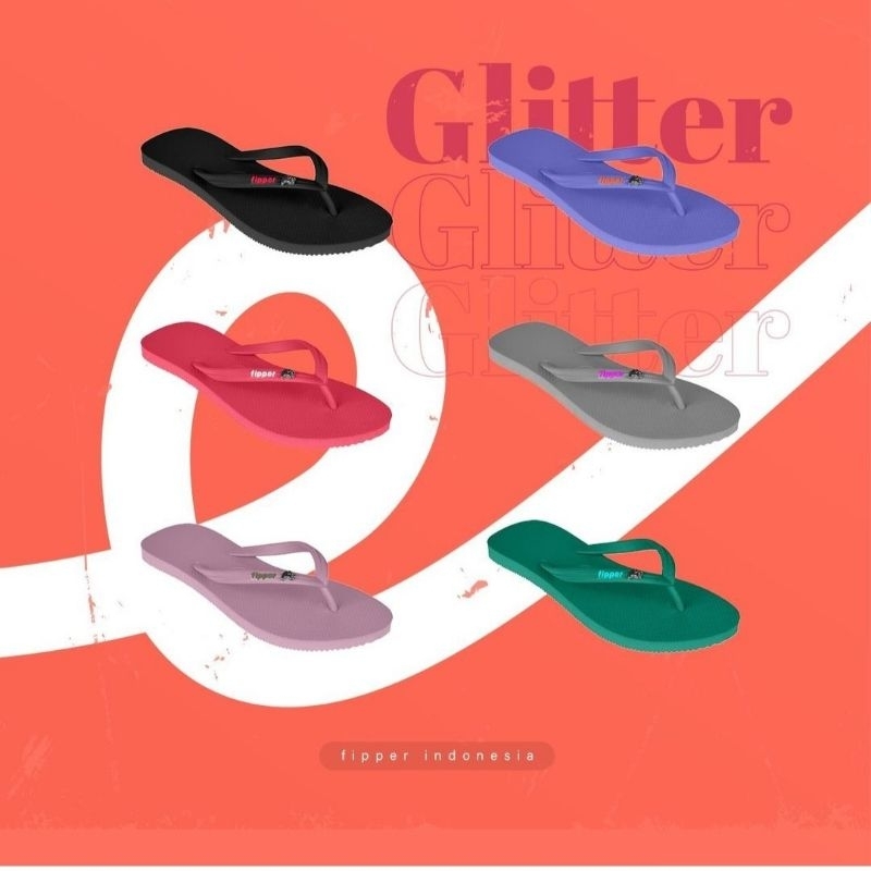 Fipper Glitter Green Army UK 5