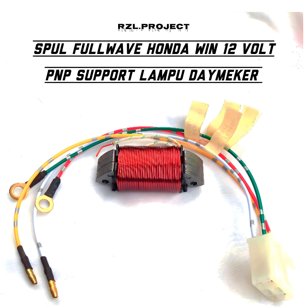 spul fullwave honda win 12Volt PNP prima/star kiprok NMAX atau TIGER support lampu daymaker