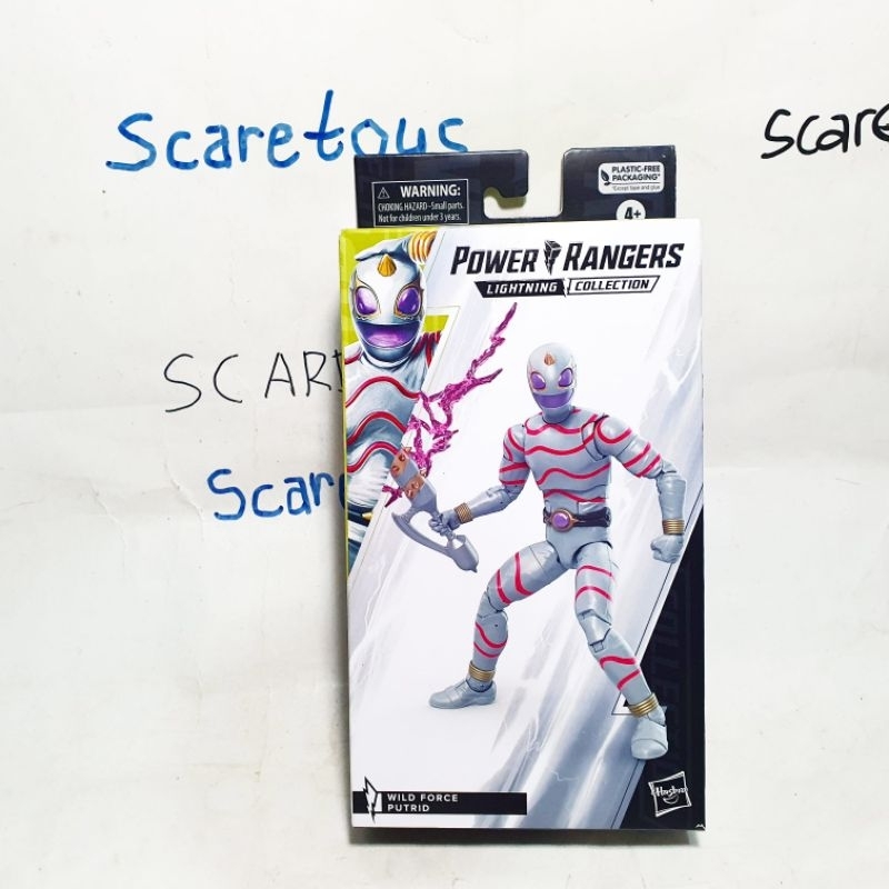 Lightning Collection musuh Power Rangers wild force putrid gaoranger