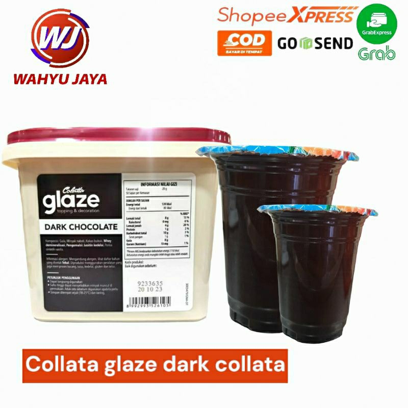 

collata glaze dark chocolate