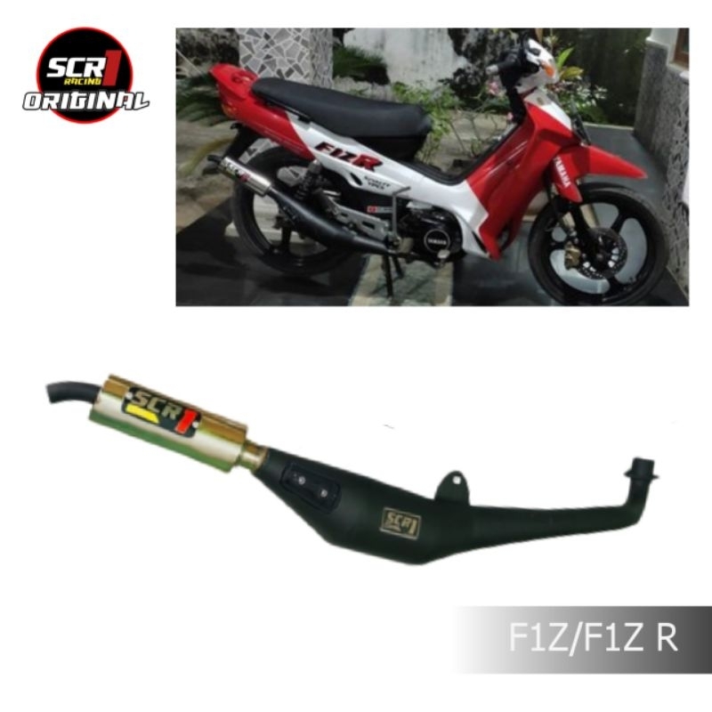 Knalpot Fizr/Fiz Standar racing Tameng Hitam - Scr1