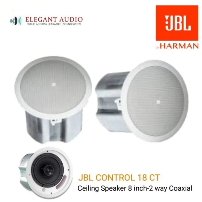 Ceiling Speaker JBL Control 18CT | JBL Control18CT (8 inch 2-Way Speaker)