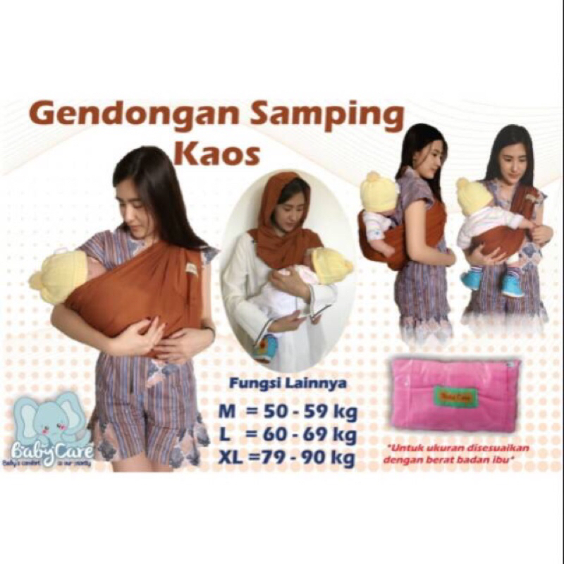 gendongan geos bayi babycare