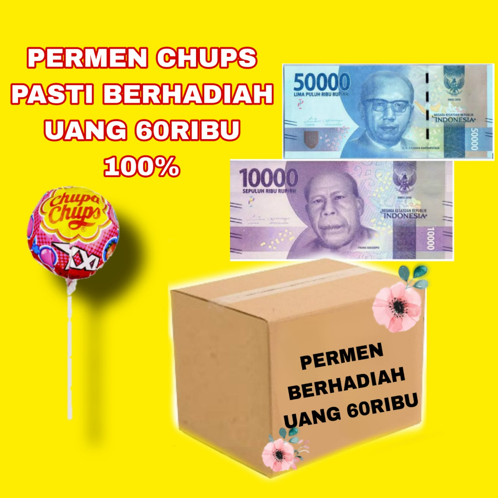 PERMEN CHUPA CUPS 1pcs BERHADIAH