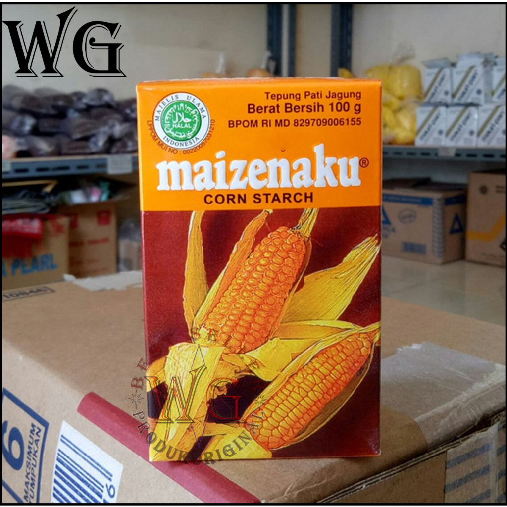 

Bahan Baking / Bahan Pokok / Tepung Jagung Maizenaku 100 Gram