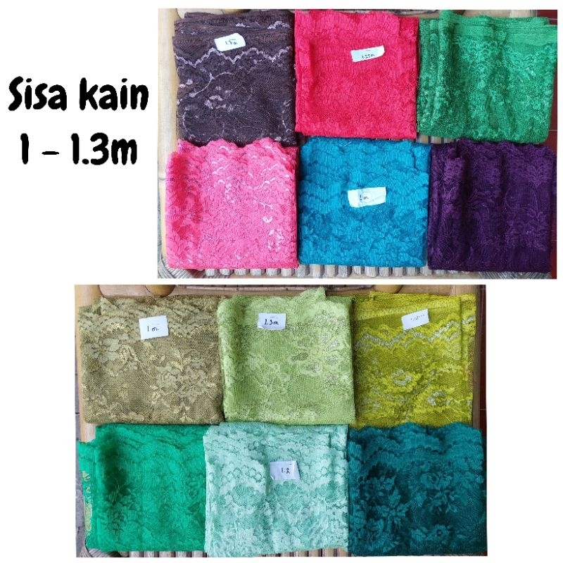 Sisa Kain Perca Brokat