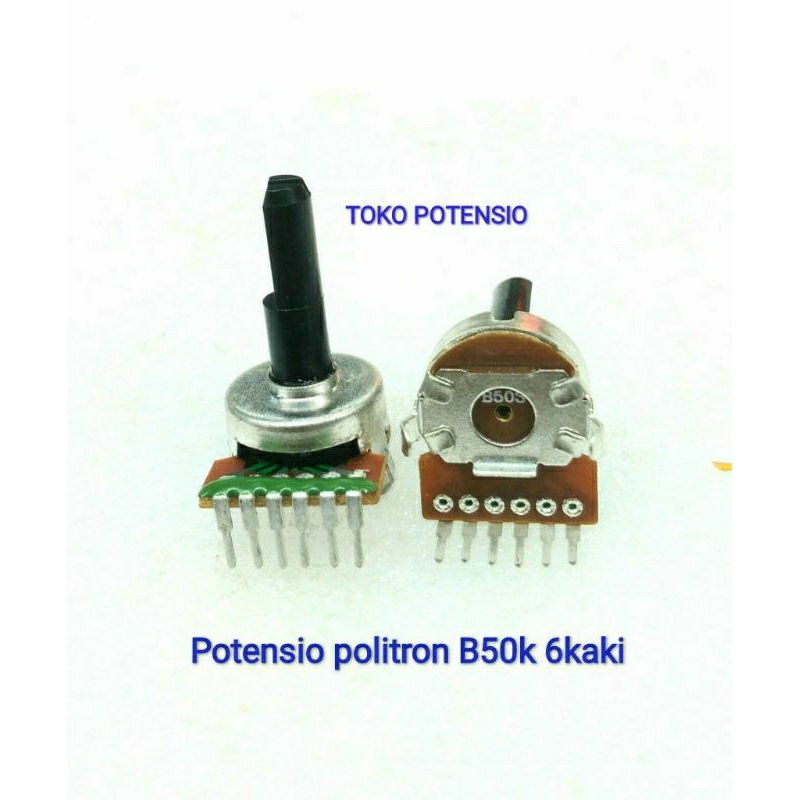 POTENSIO POLITRON 6PIN  B50K