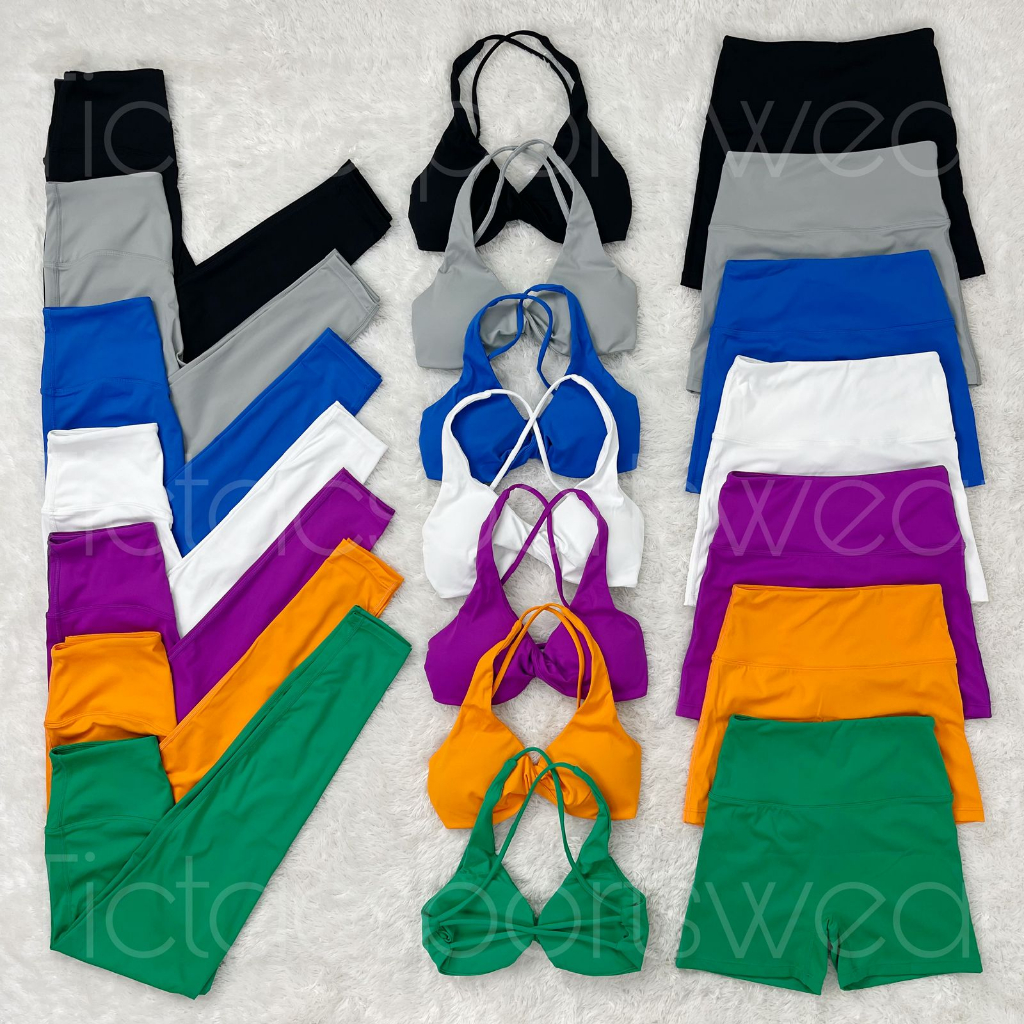 TIFFANY SPORT SET SPORTS BRA + LEGGING OLAHRAGA WANITA (dijual terpisah) SETELAN SET OLAHRAGA WANITA YOGA