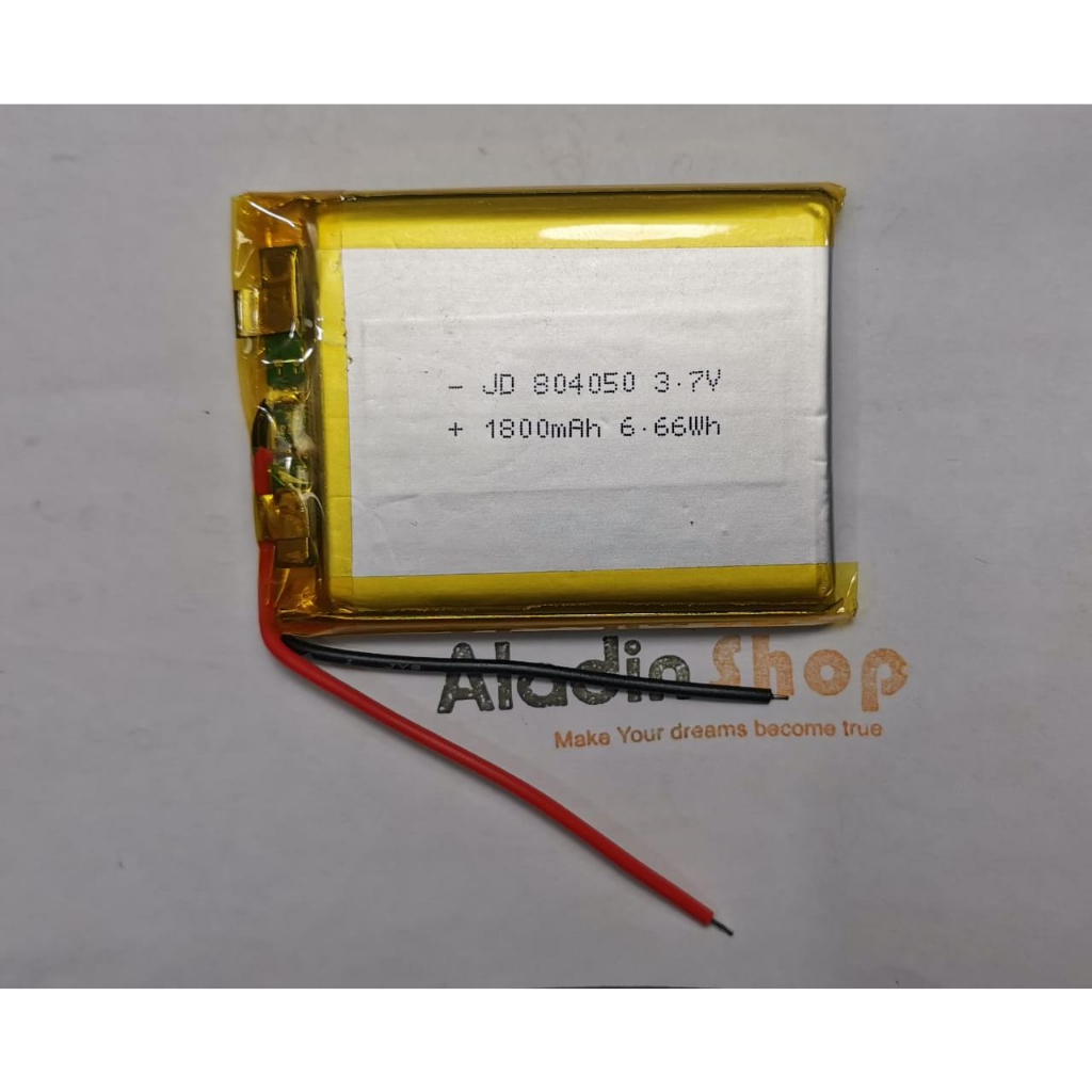 Promo Battery Baterai Lipo 1S 3.7V 3.7Volt 1800Mah 804050 Elektronik Baterai Speker Rc Mainan