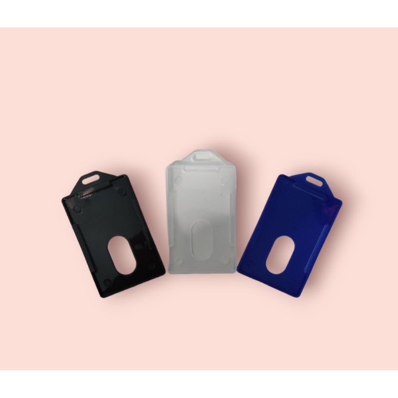 

Frame Casing Tempat ID Card Holder Plastik Mika Portrait