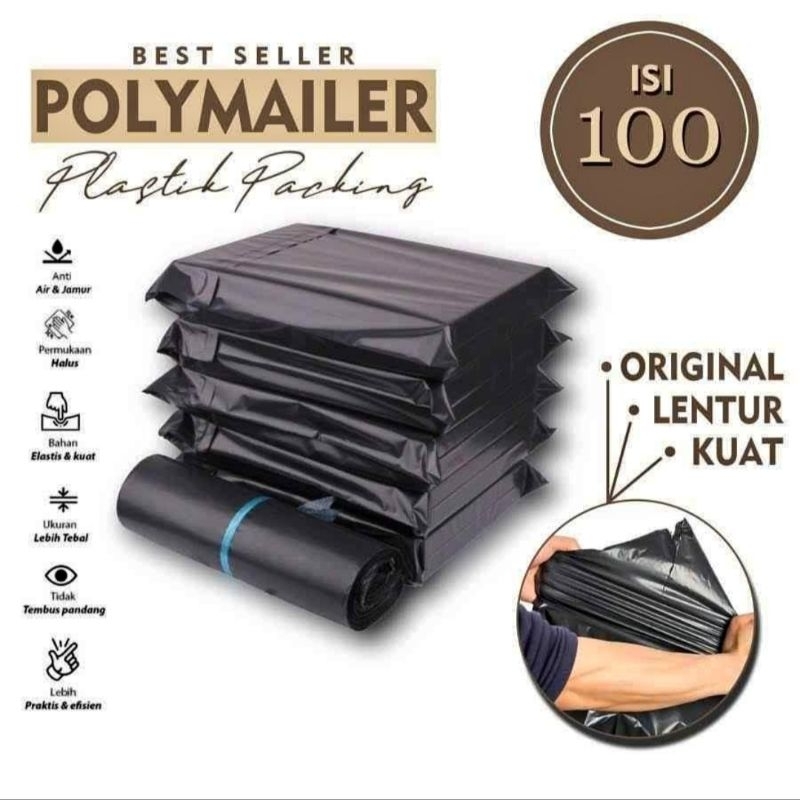 

Plastik Packing Online Shop Polymailer isi 100 pcs