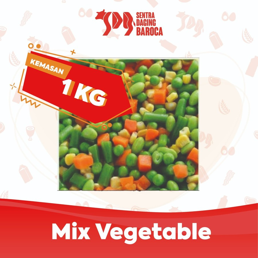 

Mix Vegetables 1Kg