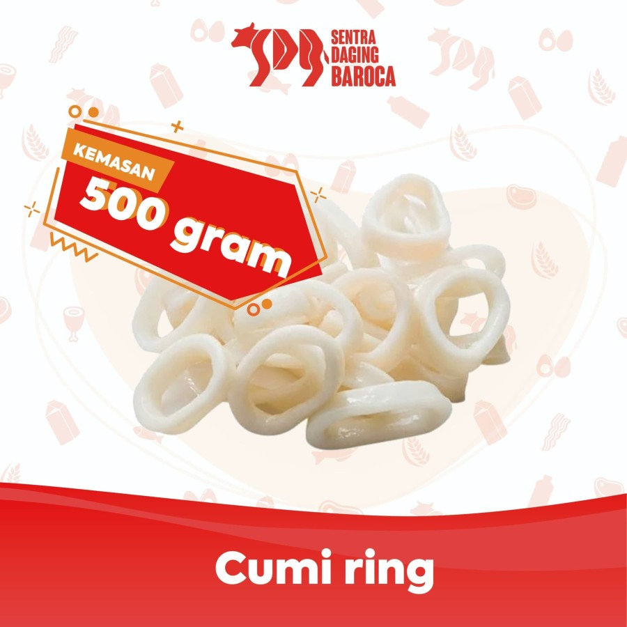 

Cumi Ring 500 Gram / Calamary Ring