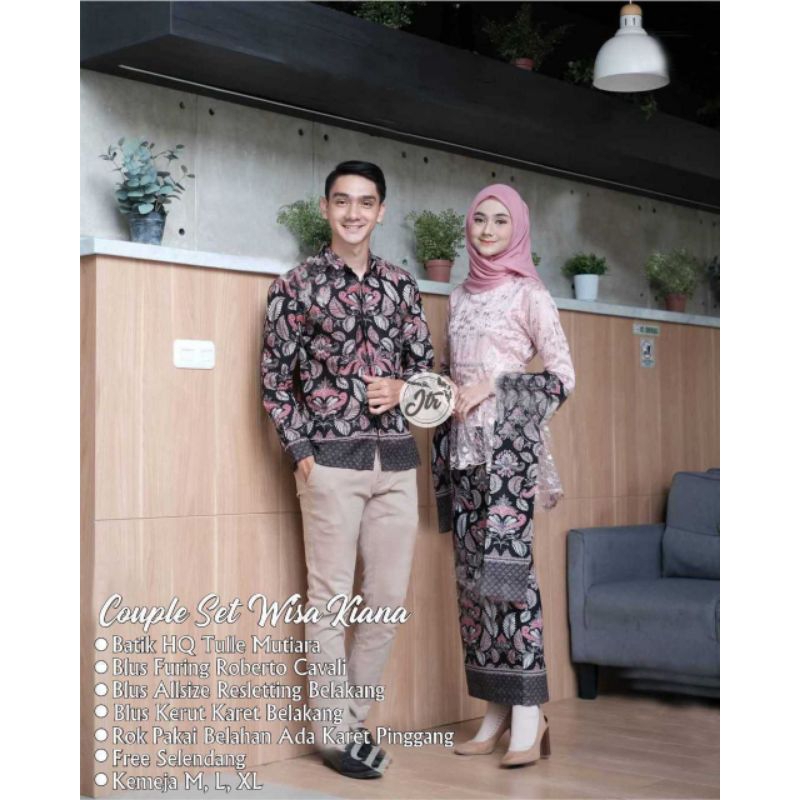 Batik Couple Kebaya Modern Kebaya Lamaran Baju Tunangan Batik Couple Pasangan