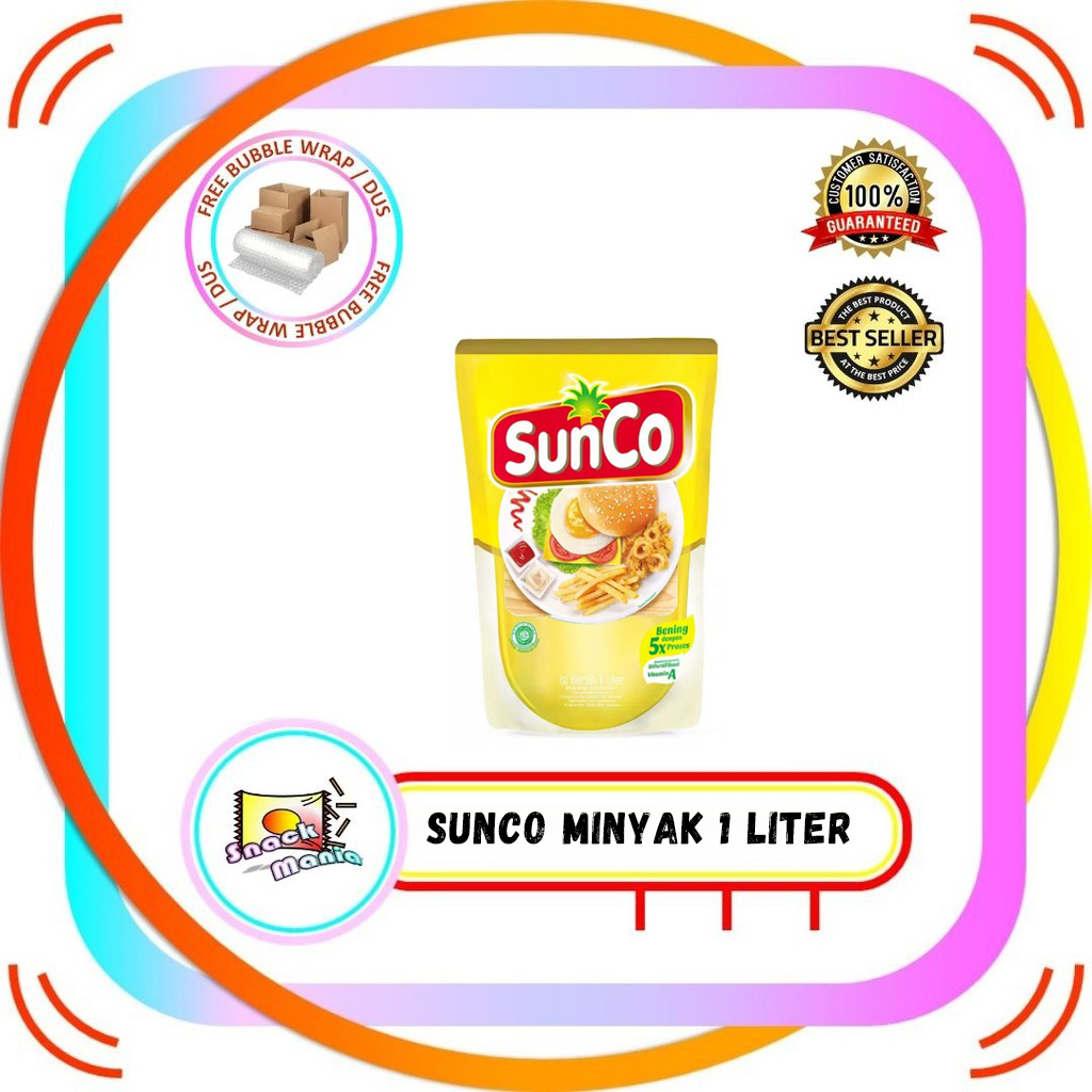 

SUNCO Minyak Goreng 1 Liter Refill Pouch