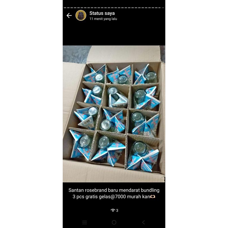 

santan rose brand 65 ml