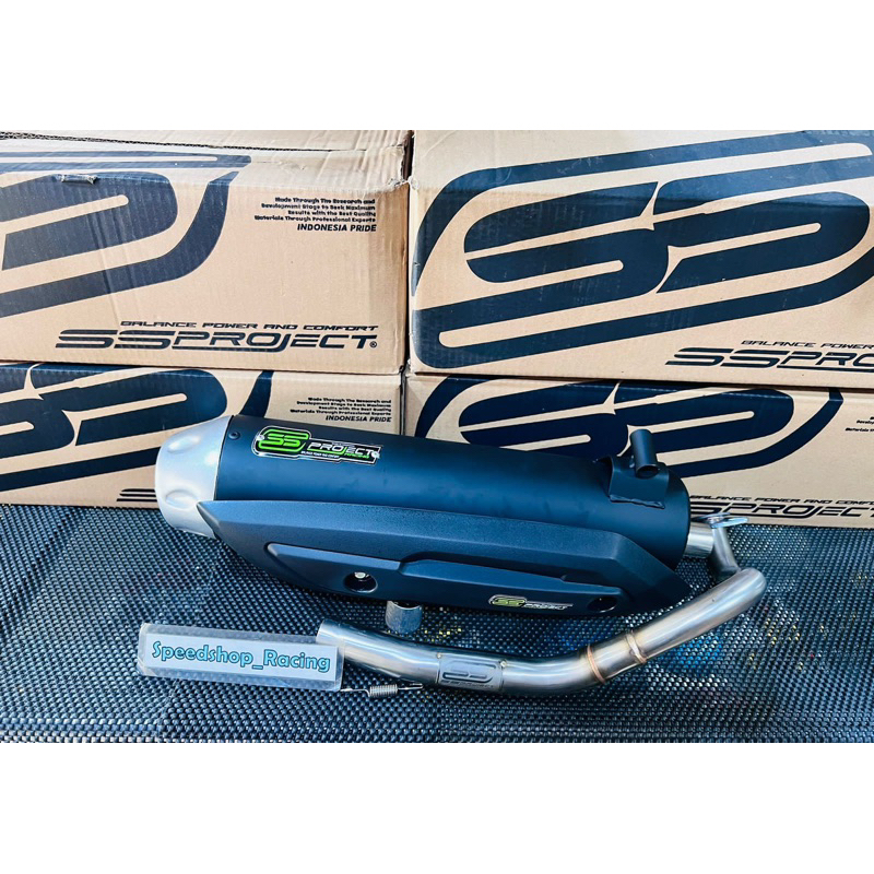 KNALPOT STD NON SS PRO BY TZM PROJECT FULLPACK YAMAHA MIO SMILE MIO SPORTY MIO SOUL KARBU MIO J 115 