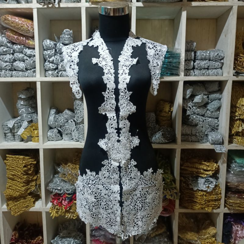 Renda Bordir Kebaya Encim Termurah