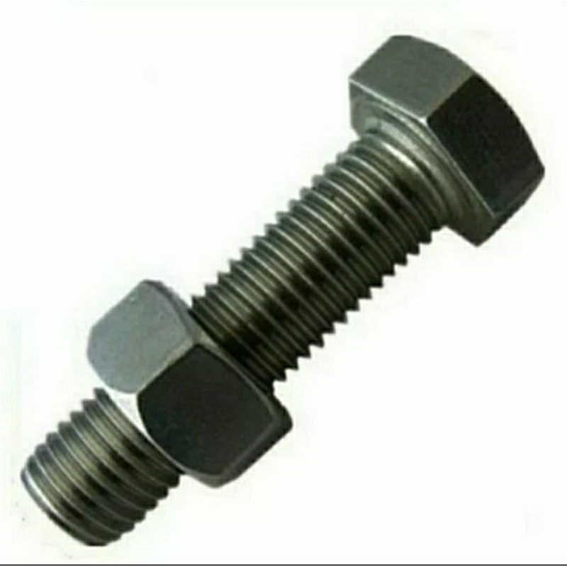 Baut NC 5/16×2 Baut 12 kasar panjang 5cm