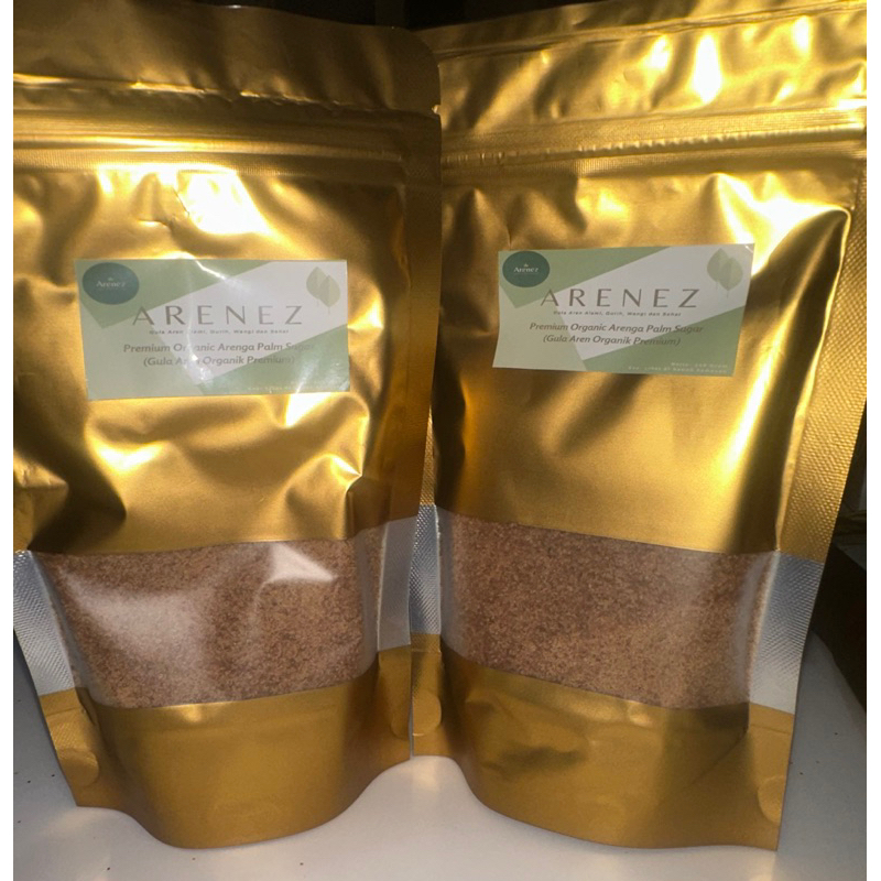 

Arenez Gula Aren Bubuk Semut Premium - Premium Organic Arenga Palm Sugar 150 gram