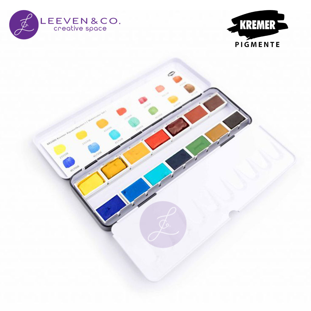 

KREMER WATERCOLOR SET I 14 FULL PANS 881000