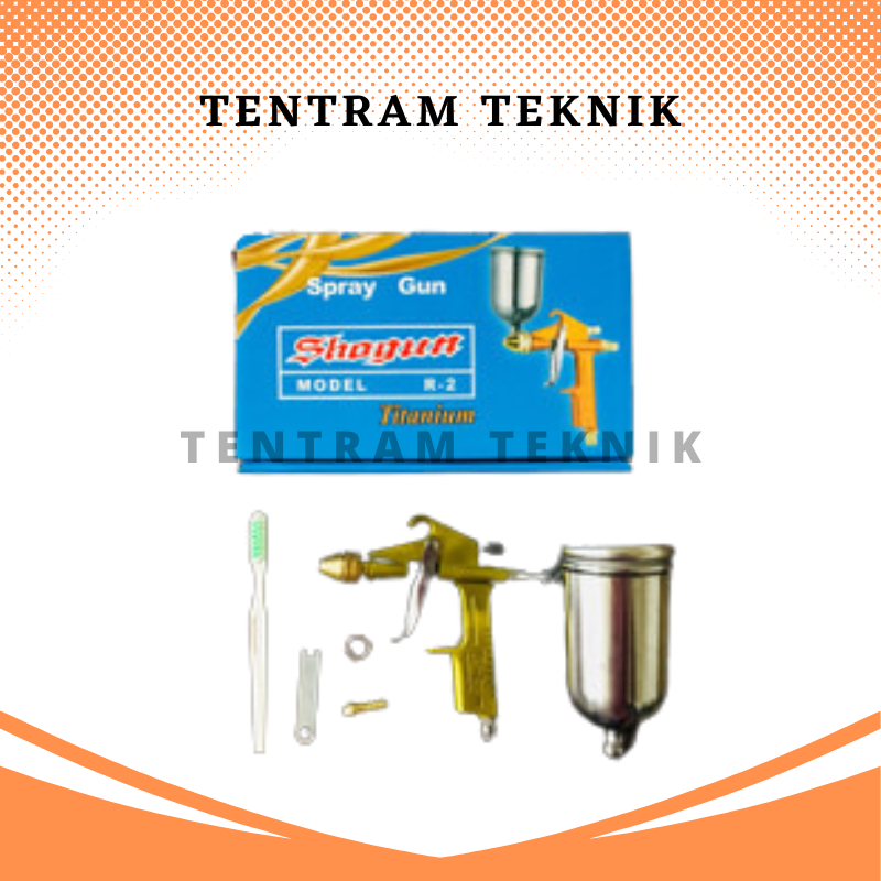 Spray Gun R-2 Shogun / Air Spray Gun SHOGUN R2 Alat Semprot Cat Semprotan R-2 /SHOGUN R2 Spray Gun T