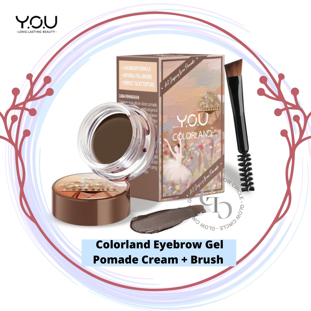 YOU Colorland Eyebrow Gel Pomade Cream - 3gr